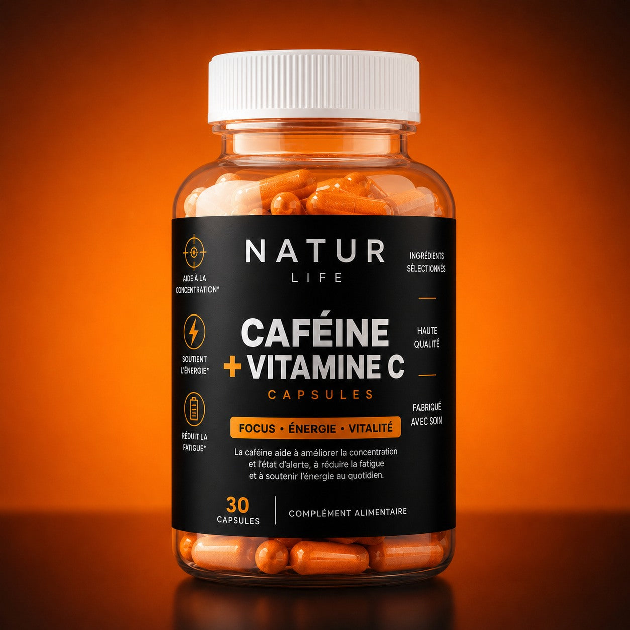 Caféine + Vitamine C